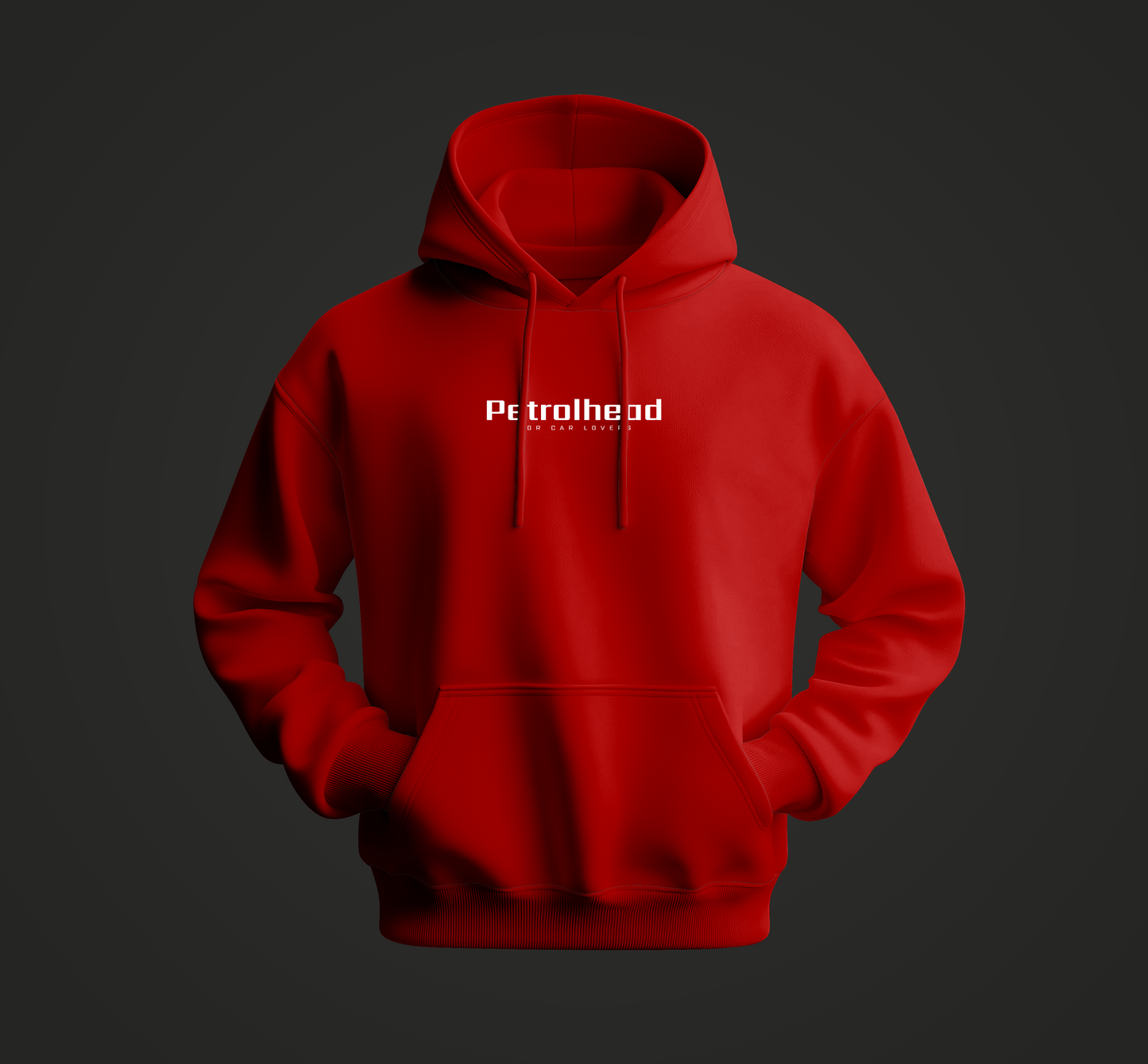 Petrolhead Basic Hoodie Redline