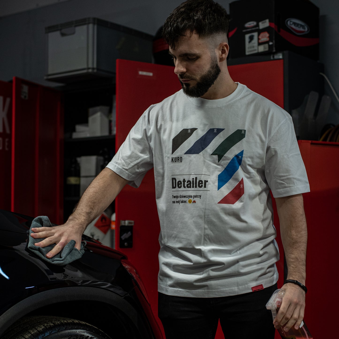 T-shirt KURO Detailer