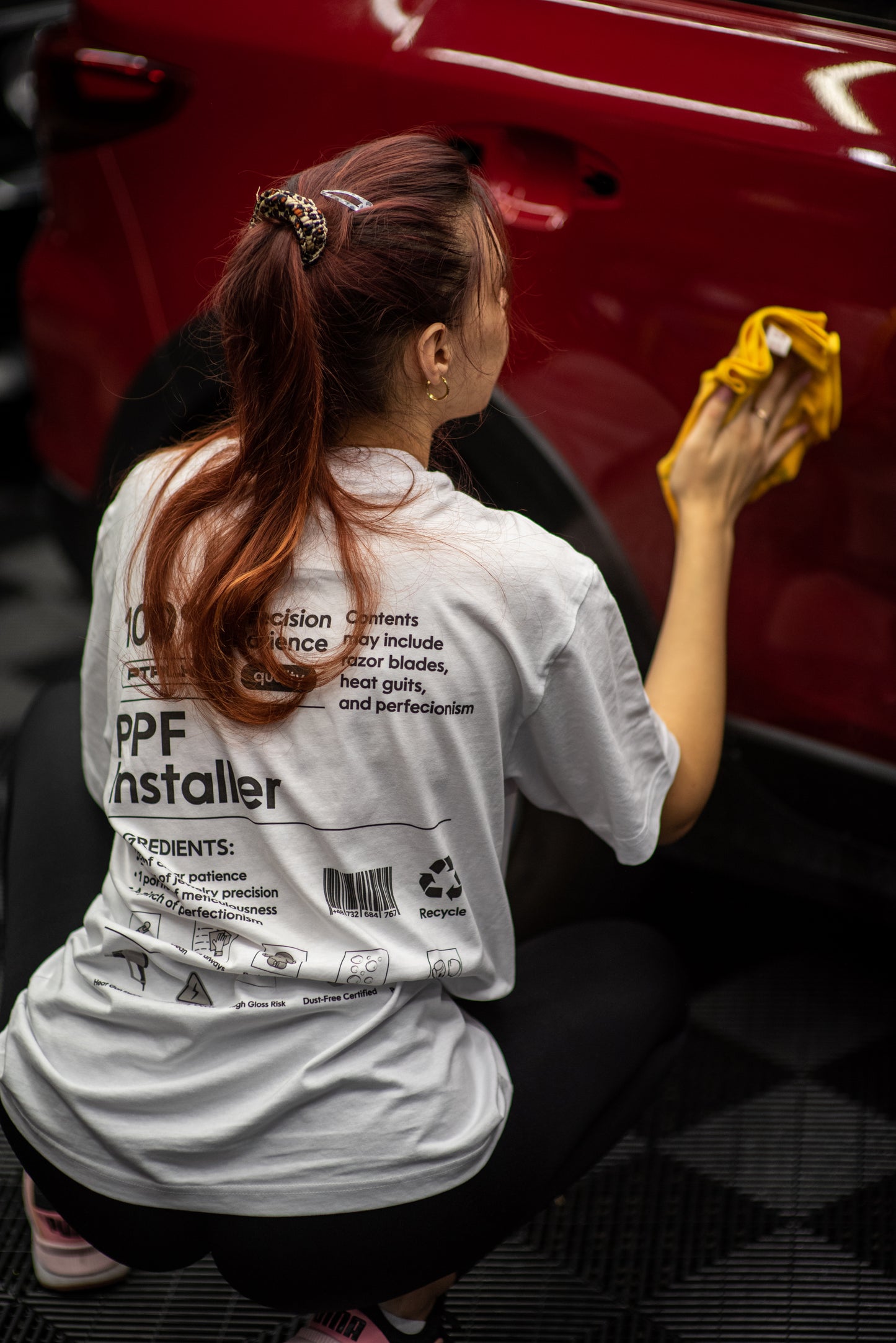 T-shirt PPF Installer