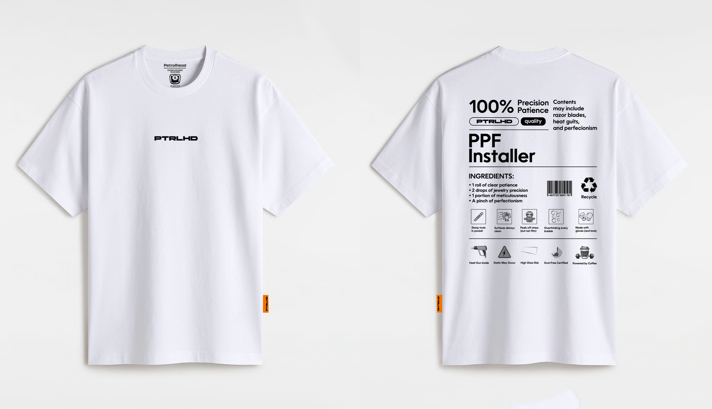 T-shirt PPF Installer