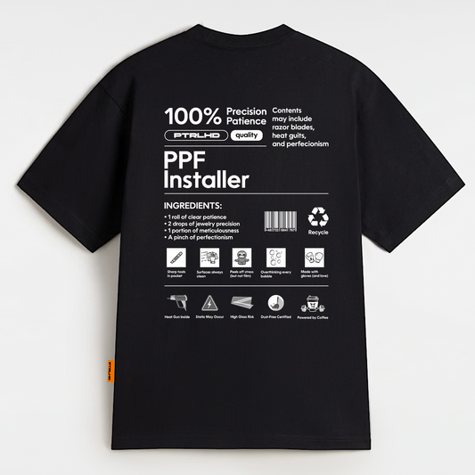 T-shirt PPF Installer